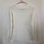 SO  GOOD FOR LIFE Womens Baggy Sweater Size Small Juniors Coconut Cream New Photo 6