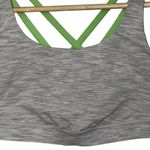 Lululemon  Energy Bra W2581S Gray Grey Green Nylon Crisscross Sports Bra Size 6 Photo 2