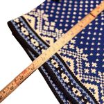 L.L.Bean Women’s Blue Cream Fair Isle Knit Cottagecore Ski Sweater Small in EUC Photo 7