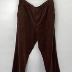 Madewell Corduroy Pull on Joggers Cotton Cropped High Rise Straight Leg NEW XL Photo 0