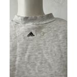 Adidas  Womens Medium Grey Wanderlust Second Layer Drop Shoulder Sweatshirt Photo 4
