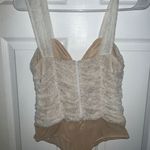 Lulus White Lace Bodysuit Photo 2