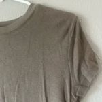 A New Day Women's Slim Fit Short Sleeve Ribbed T-Shirt -  Brown Photo 4