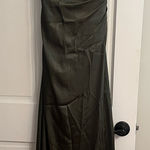 Signature Olive Green Maxi Dress Size 0 Photo 0