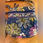 Vera Bradley  Triple Zip Crossbody Bag African Violet Design RETIRED Photo 1
