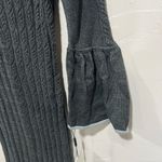 Calvin Klein cable knit bell sleeve sweater dress Photo 3