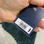 Lucky Brand Smocked Short Sleeve Square Neck Puff Sleeve Top Boho Chic Sz L NWT Photo 6