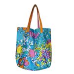 Lilly Pulitzer  for Estee Lauder Tropical Print Tote Bag Colorful Floral Beach Photo 2
