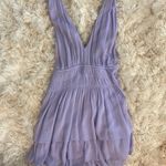 Mustard Seed purple tie dress size S Photo 0