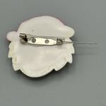 Vtg Santa Claus Plastic Brooch Pin Unmarked Christmas Fashion Costume Jewelry Size 0 Photo 5