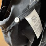 Madewell  Shift Mini Dress Black White Long Sleeve Cupro Casual Preppy Minimal S Photo 6