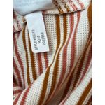 Madewell  Baby Tee Shimmer Stripe Long Sleeve Pullover Shirt XL K6313 Extra Large Photo 5