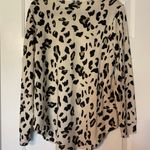 Tickled Teal Leopard Tunic Long Sleeve Photo 1