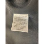 Intermix  Embellished Neckline Peplum Silk Blouse Brown Size 0 Long Sleeve Photo 3