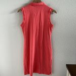 Tommy Bahama  Preppy Collared Travel Mom Athleisure Dress Coral Small Photo 4