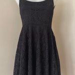 Aeropostale Women’s Black Crochet Summer Dress, Small Photo 2