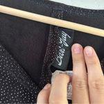 Bari Jay Black Silver Glitter Mini Dress Vintage Retro Formal Party Stretch Photo 1