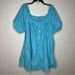 Stoney Clover Lane Stoney Clover x target‎ collab blur mini dress pockets blue size XL Photo 2