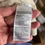 Chico's Size 2 Oatmeal Drama Cable Pullover V-neck Sweater Large Oversized Cream Photo 2