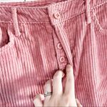 GRLFRND Pink Zamira Cotton-blend Corduroy Mini Skirt Photo 4