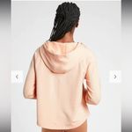 Athleta  BUTTERY BEIGE LONG SLEEVE BOARDWALK HIGH HIP HOODIE Size small Photo 1