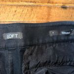 Loft navy business casual straight leg 2 minimalist slacks Photo 1