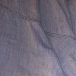 Derek Lam 10 CROSBY CHAMBRAY BLUE SLEEVELESS ASYMMETRICAL HEM TANK TOP 6 Photo 4