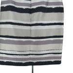 Hugo Boss Boss Vistripy Textured Stripe Neutral Pencil Skirt size US 8 Photo 4