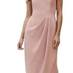 BHLDN  Pink Off-Shoulder Dress Photo 0