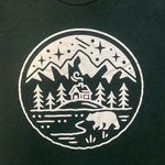 American Bear Cub Clothing Co. Women’s Short Sleeve Tee in Forest Green Size M Photo 1