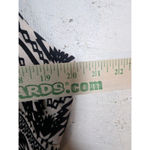 Vince Camuto Black White Chevron Cap Sleeve Sheath Dress – Size 16 Photo 2