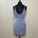 Midnight Doll  Blue w/ Glitter Mini Cocktail Dress Size 13 Photo 6