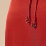 Reiss Leonie Red Wrap MIDI Dress Women’s 2 Feminine Silky V-Neck Classy Photo 5