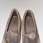 Vince . Shoes Womens 8.5 Taupe Suede Slip-On Sneakers With Elastic Band Photo 5