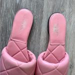 Bottega Veneta  lido flat sandals pink quilted‎ slides Photo 3