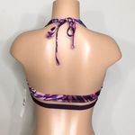 Carmen Marc Valvo  purple bikini top. NWT Photo 5