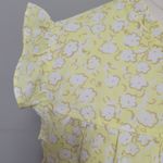Loft  outlet pastel yellow floral blouse size lp Photo 1