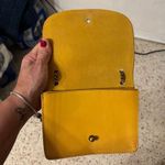 Madewell The Chain Crossbody Bag English Saddle Leather Small mustard Brown Photo 3