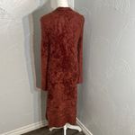 Free People  Rust Long Cardigan Photo 4