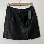 LIONESS faux leather mini skirt NWT Photo 1