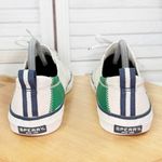 Sperry  Crest Vine Bionic Sailcloth Sneaker Shoes White Pink Green 10 Photo 5
