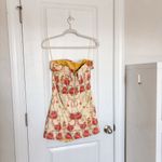 With Jean Chloe Corset Strapless Mini Dress Prudence Floral Photo 8