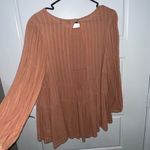 American Eagle | Women’s Boho Open Back Peasant Flowy Blouse | size medium Photo 3