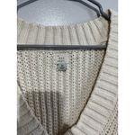 A New Day Ivory Knit Oversize V-Neck Sweater Vest Women's Size 2XL Photo 4
