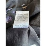 Millau Burnout Velvet & Lace Cami Y2K Top Black Floral Witchy Whimsigoth (XS) Photo 5