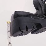 ASOS Design Black Platform Y2K Style Chunky Heels Shoes Lug Sole Photo 4