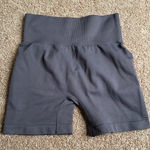 OQQ Gray Biker Shorts Size M Photo 0