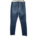 Old Navy  High Rise Super Skinny Women Jeans Size‎ 14 Long Preppy Stretch City Photo 1