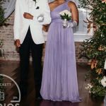 Azazie  One-Shoulder Purple Dress Photo 2