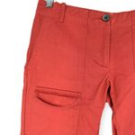 Shades of Grey by Micah Cohen | Size 0 | Brick Red Tapered Leg Cargo Pants Photo 2